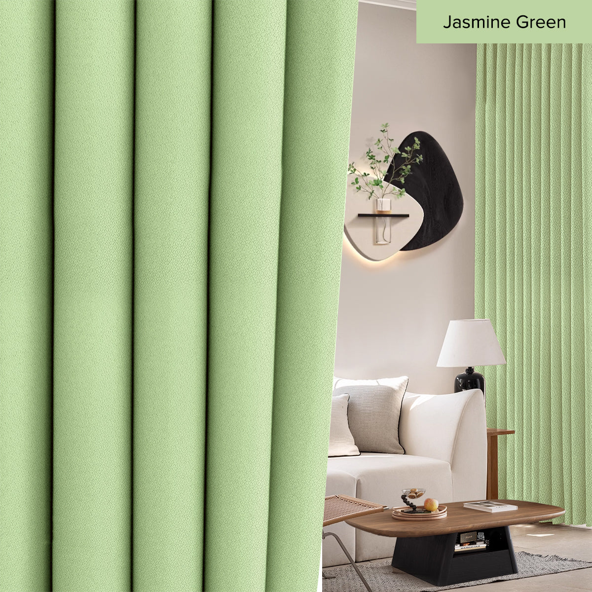 Morina 85-95% Blackout Curtain Ready Made - Extra Width