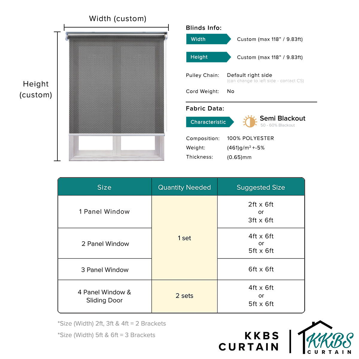 Haruko 半遮光卷帘定制
