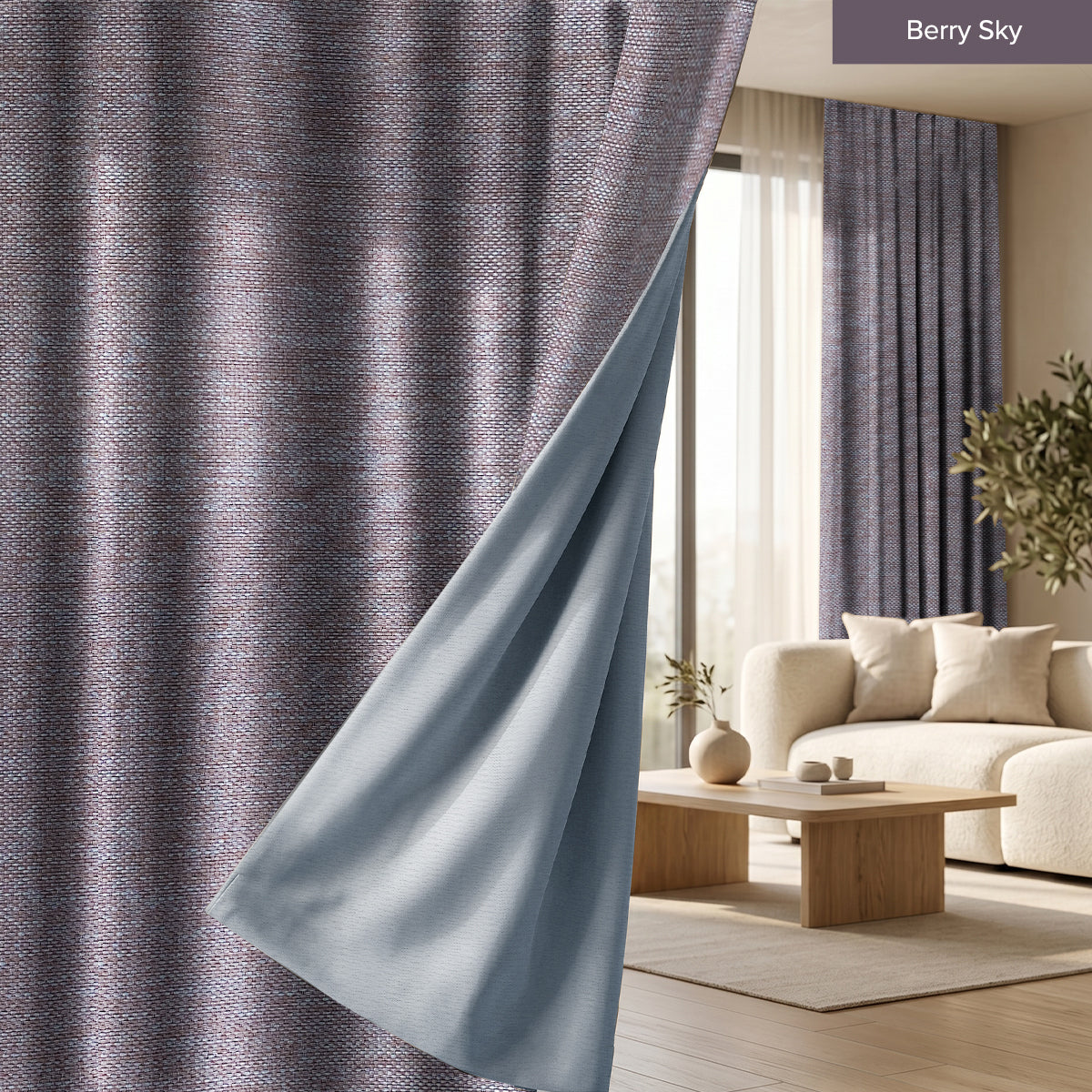 Takumi 95%+ Blackout Curtain Ready Made - Standard Width
