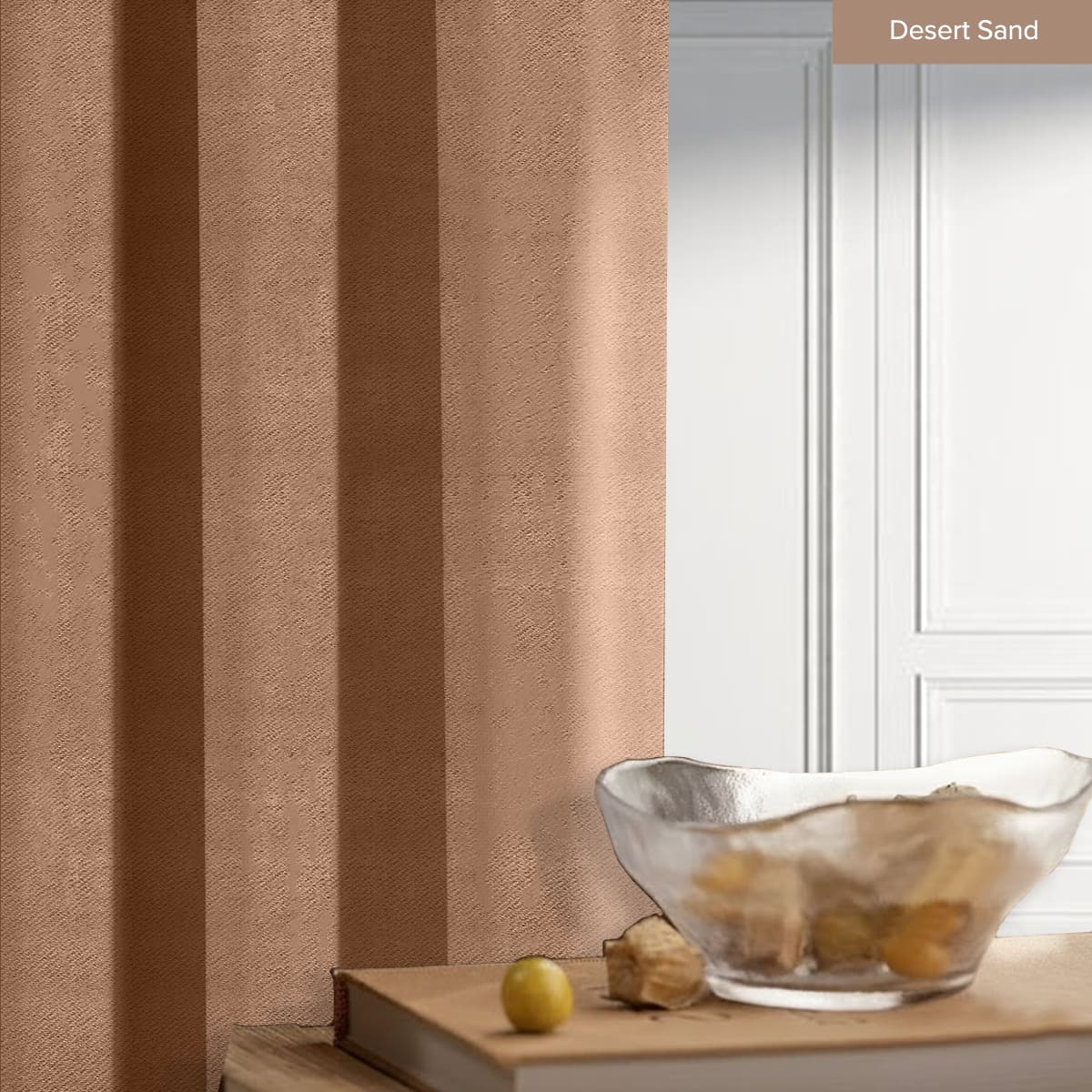 Melina 90-98% Blackout Curtain Ready Made - Extra Width