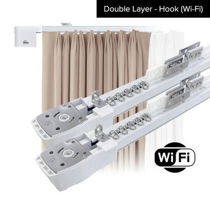 Smartony Motorised Curtain Track Wi-Fi / ZigBee Complete Set