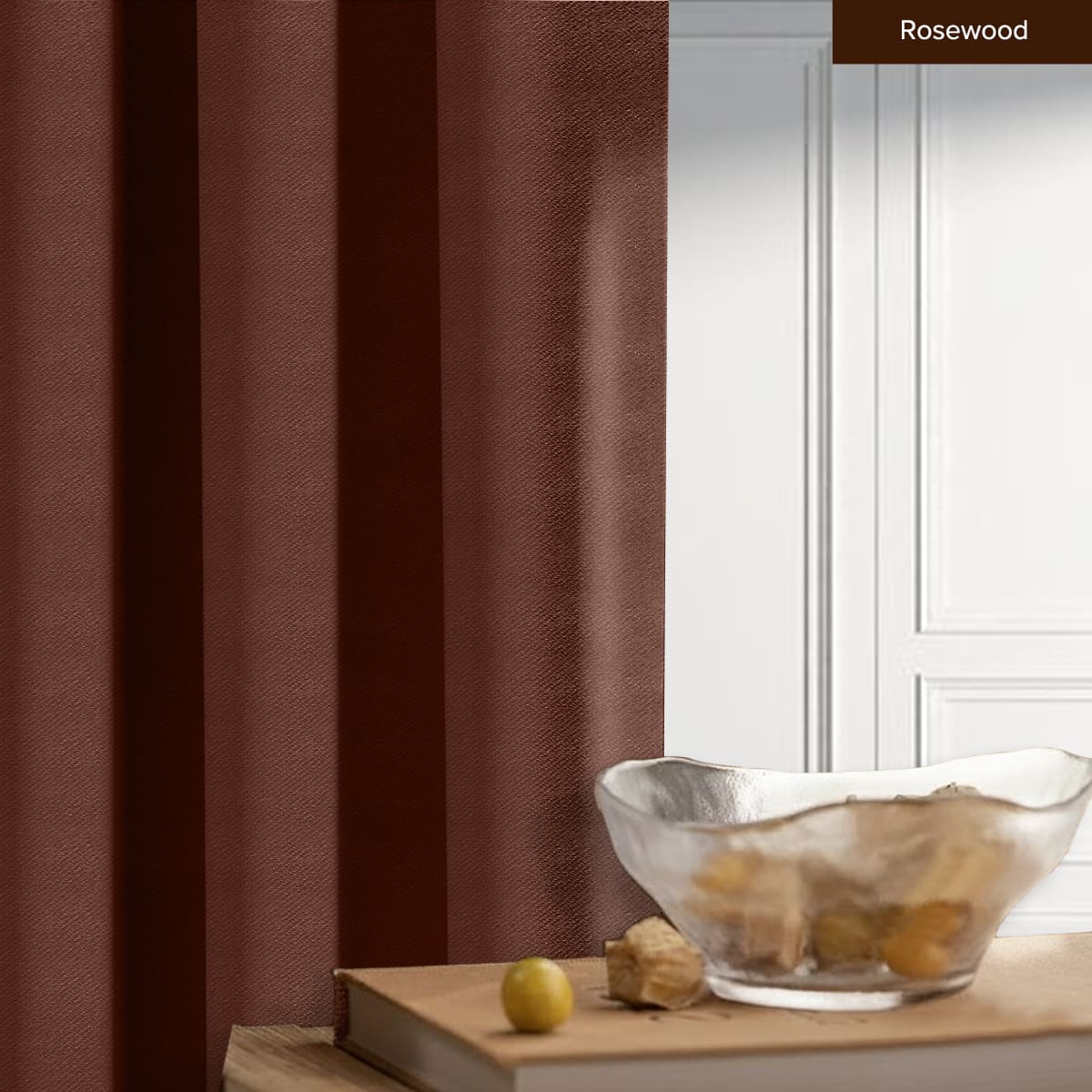 Melina 90-98% Blackout Curtain Ready Made - Standard Width