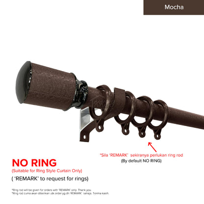 Luxstony Curtain Rod Single Complete Set