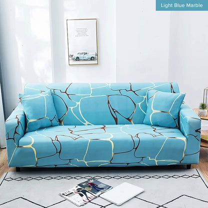 Anti Skid Scratch Protector Milk Fiber Elastic Cushion Sofa Cover Page 1