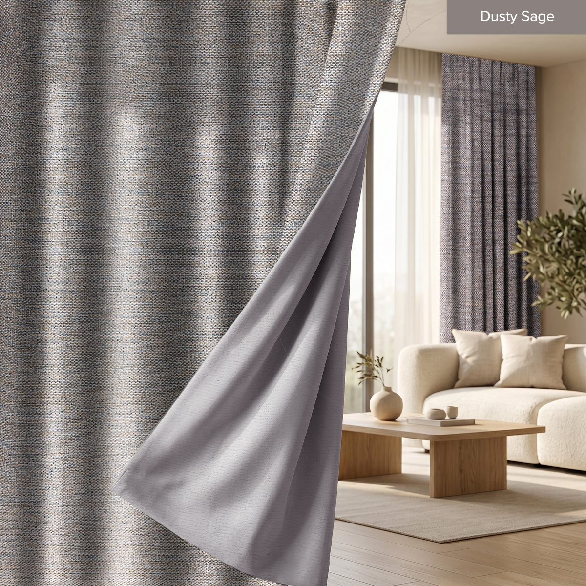 Takumi 95%+ Blackout Curtain Ready Made - Standard Width