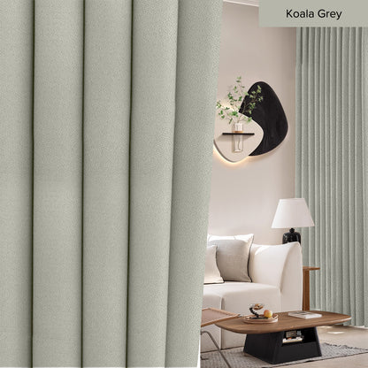 Morina 85-95% Blackout Curtain Ready Made - Extra Width