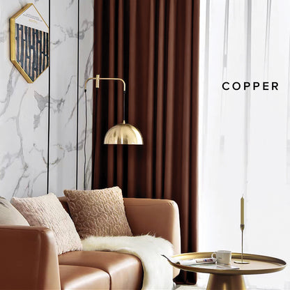 [BUY 1 FREE 1] Luxeria 90% Blackout Curtain Ready Made