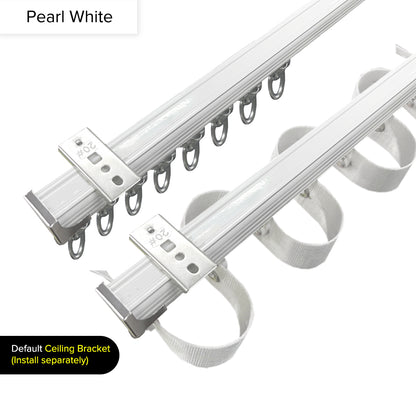 Verody Heavy Duty S Lipat / French Pleat Track Double Set Lengkap 