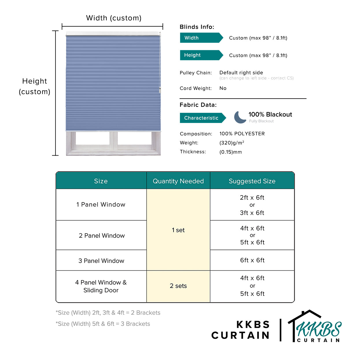 Tirai Sarang Lebah Renato 26mm Dibuat Tersuai