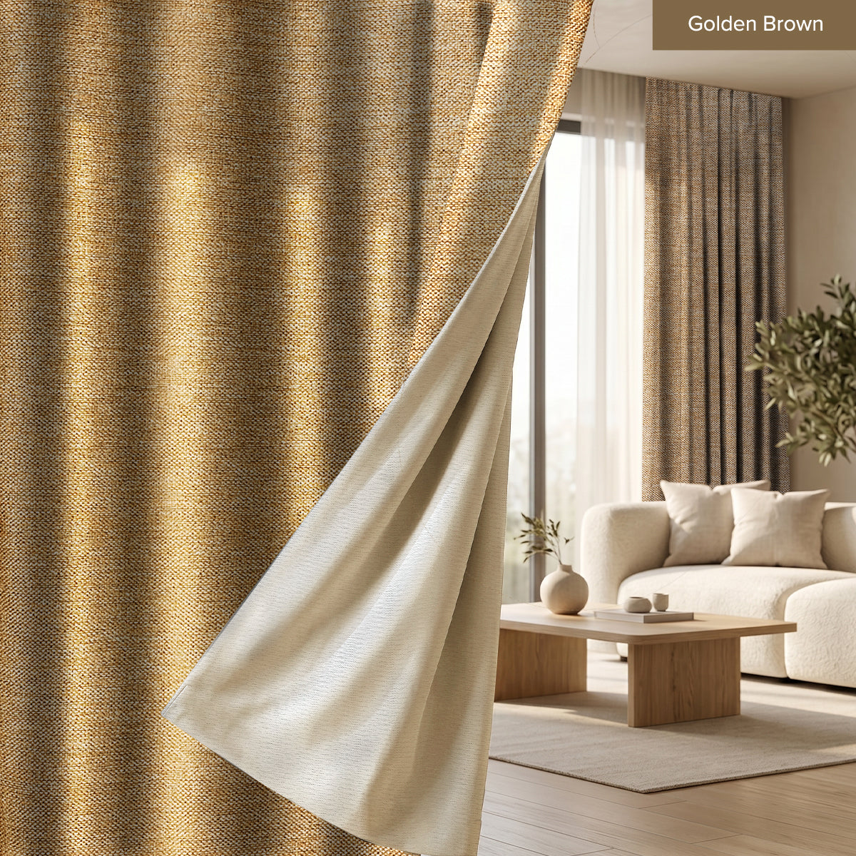Takumi 95%+ Blackout Curtain Ready Made - Standard Width