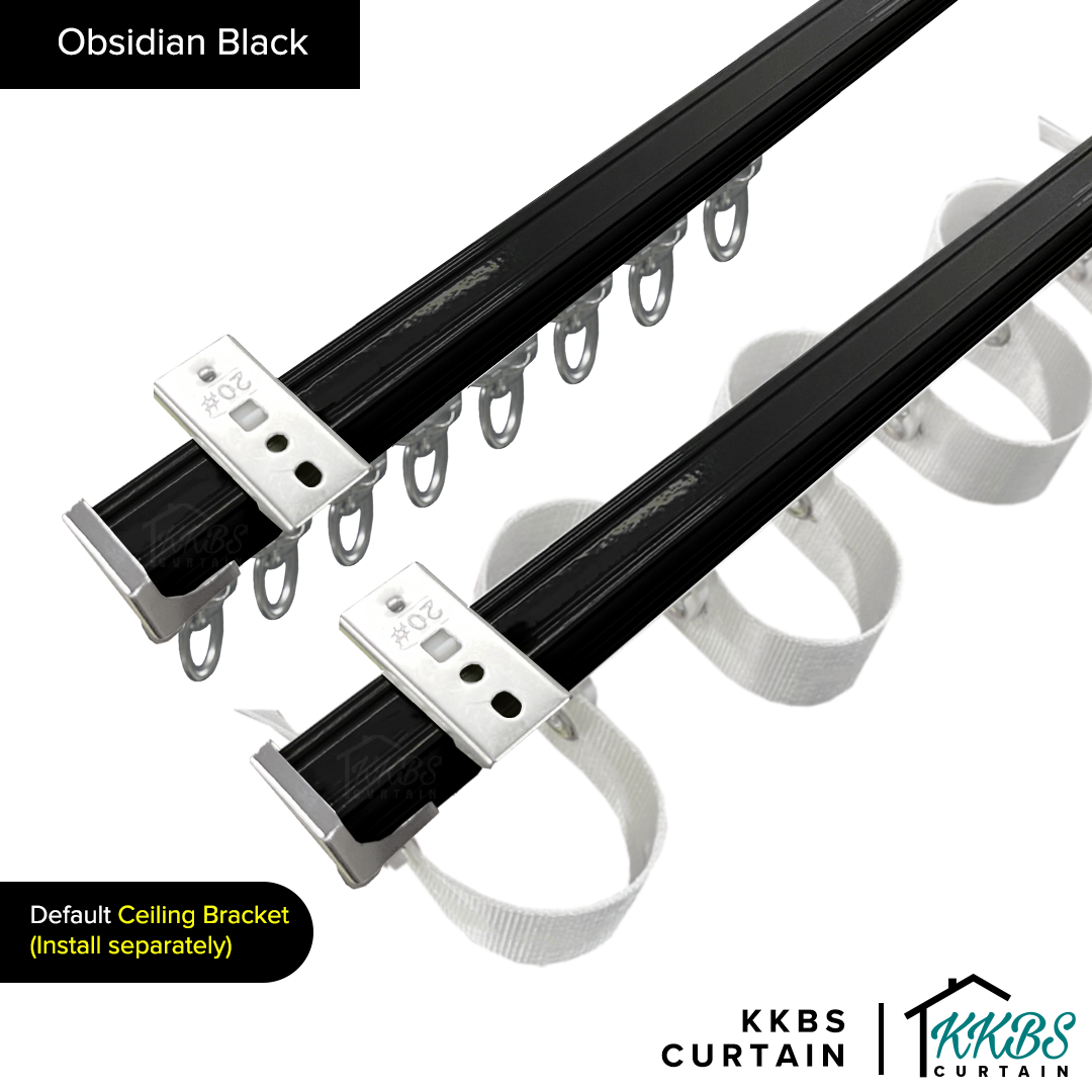 Verody Heavy Duty S Fold / French Pleat Track Double Complete Set