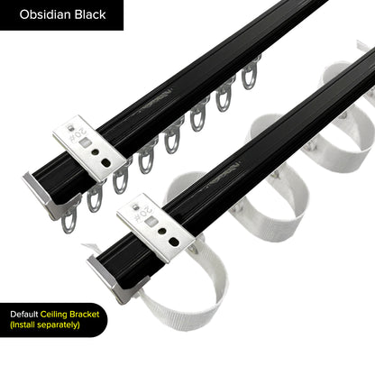 Verody Heavy Duty S Lipat / French Pleat Track Double Set Lengkap 