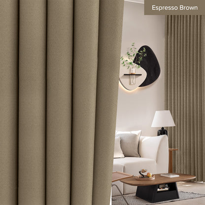 Morina 85-95% Blackout Curtain Ready Made - Extra Width