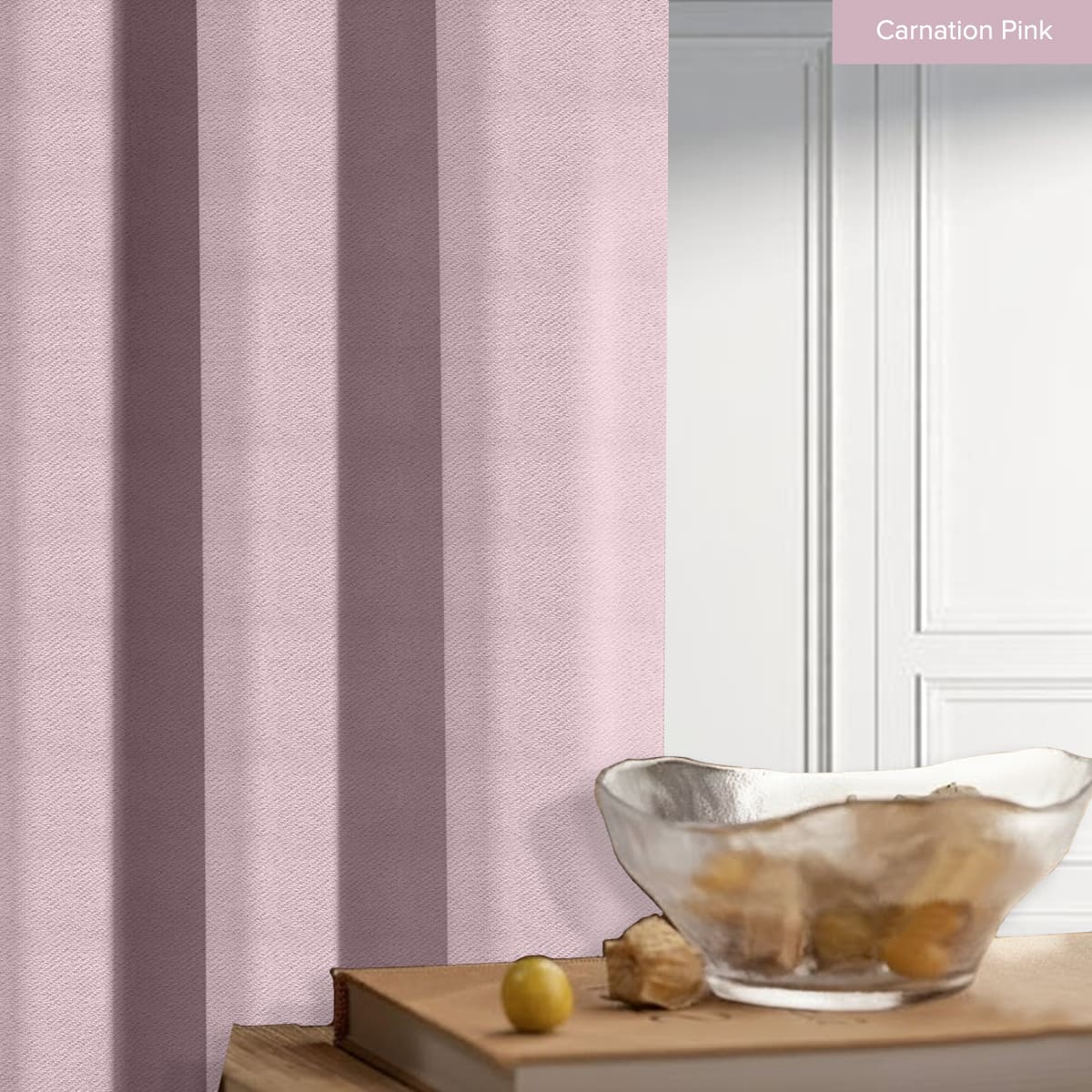 Melina 90-98% Blackout Curtain Ready Made - Extra Width