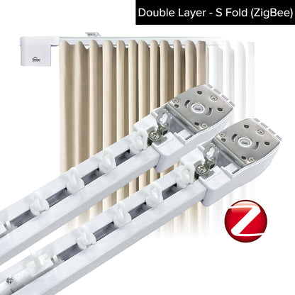 Smartony Motorised Curtain Track Wi-Fi / ZigBee Complete Set