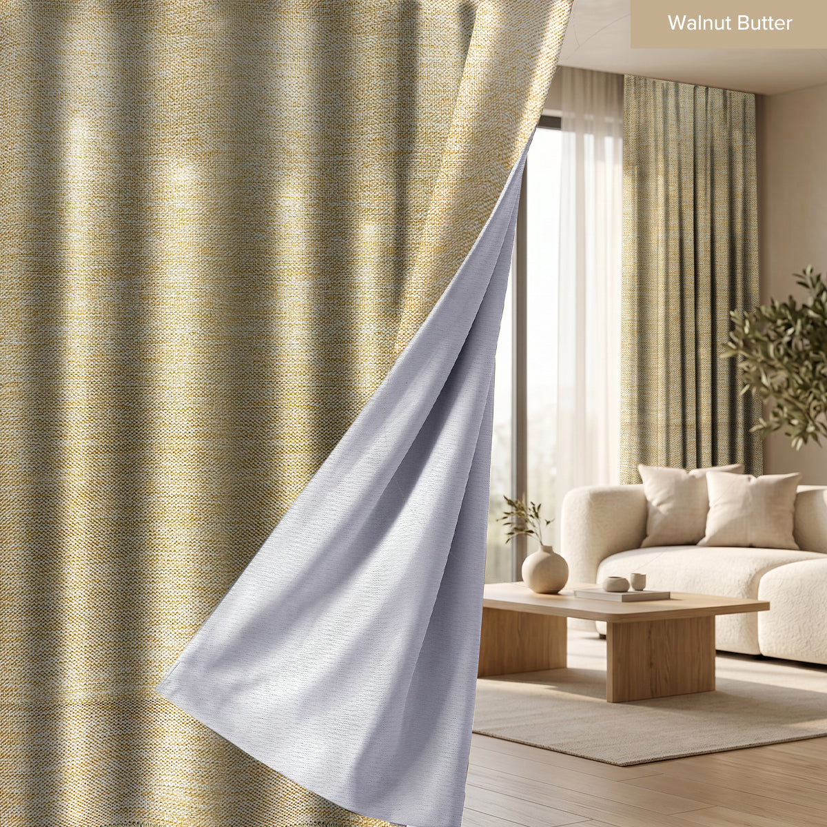 Takumi 95%+ Blackout Curtain Ready Made - Standard Width
