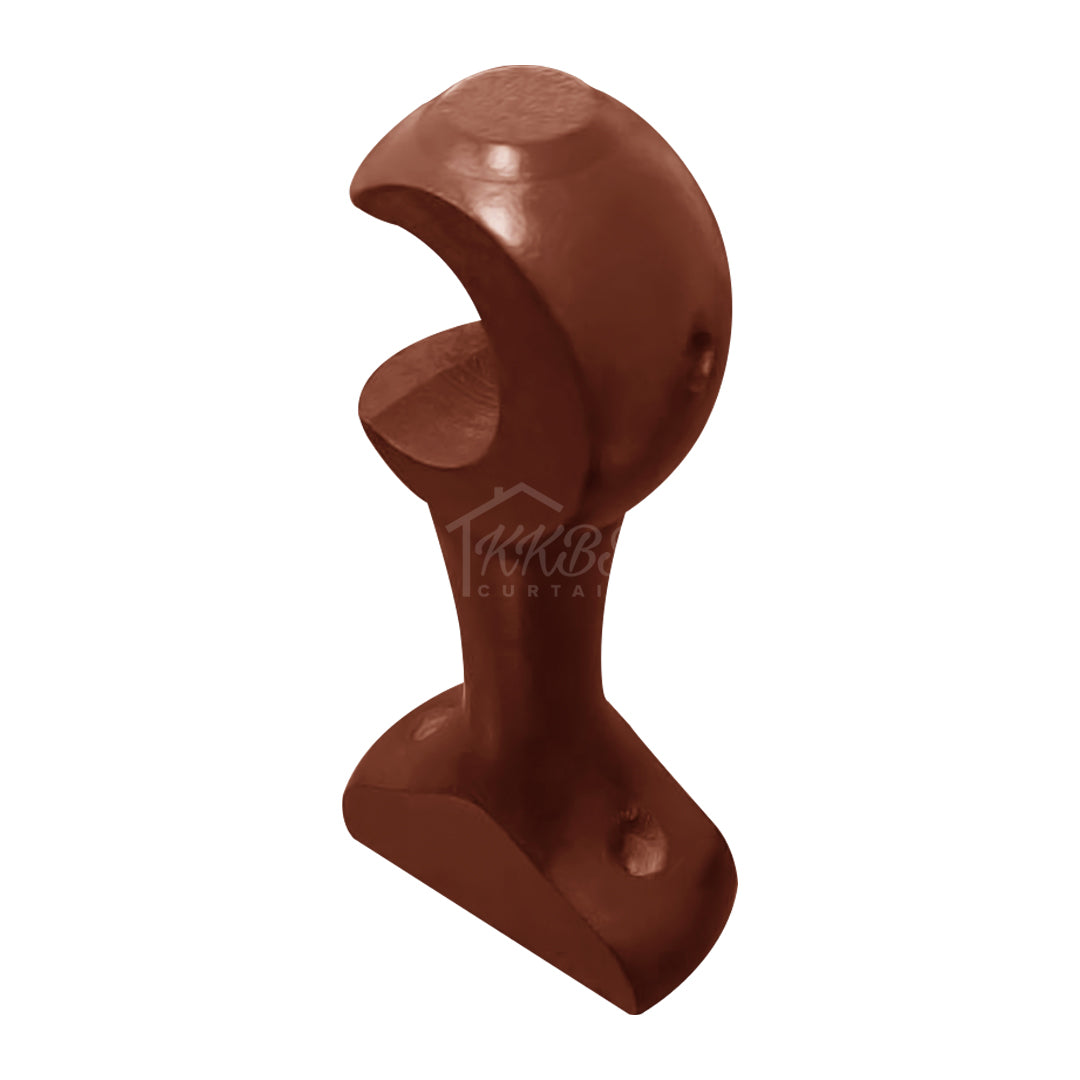 Cassedy Bracket Single Warna Mohogani Asli