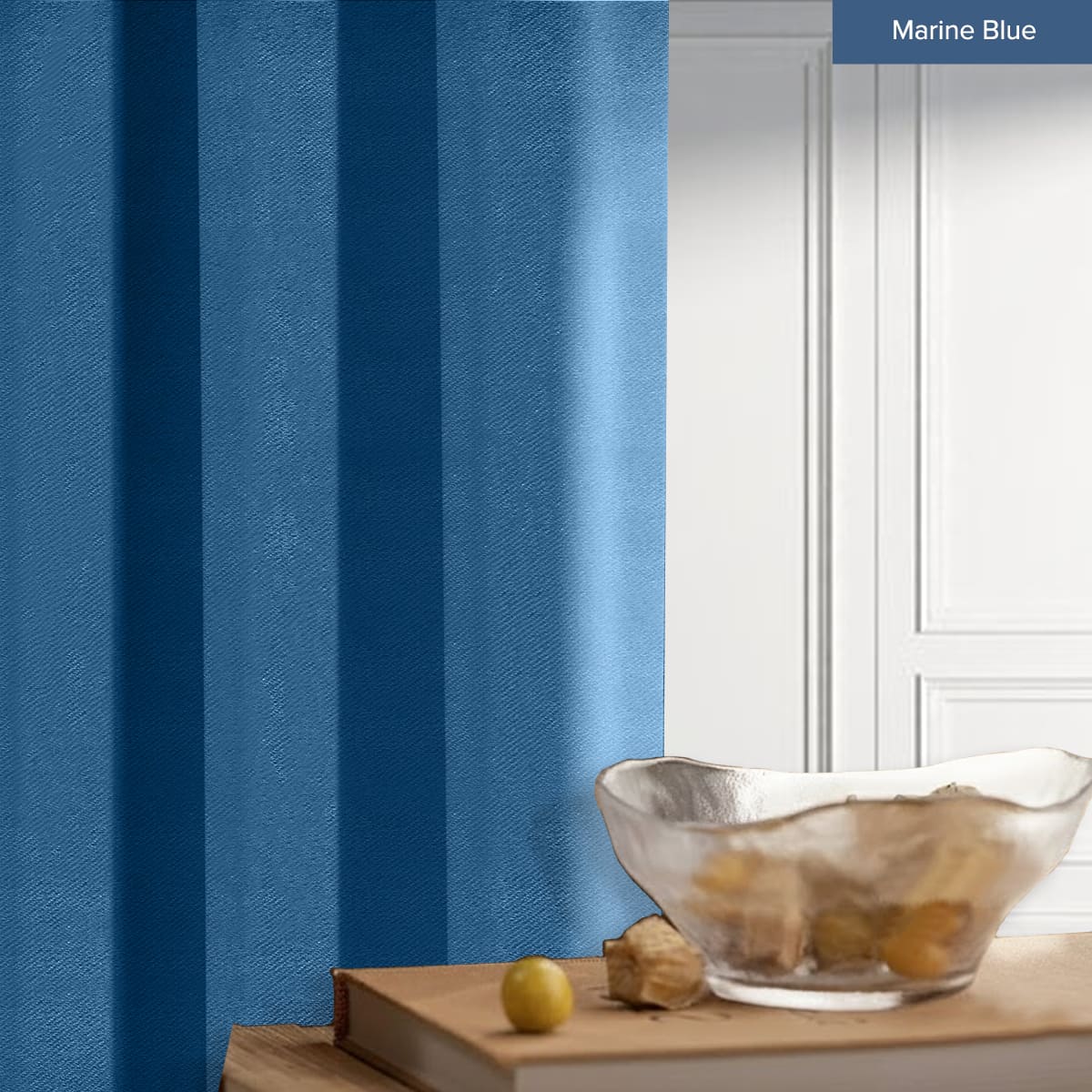 Melina 90-98% Blackout Curtain Ready Made - Extra Width