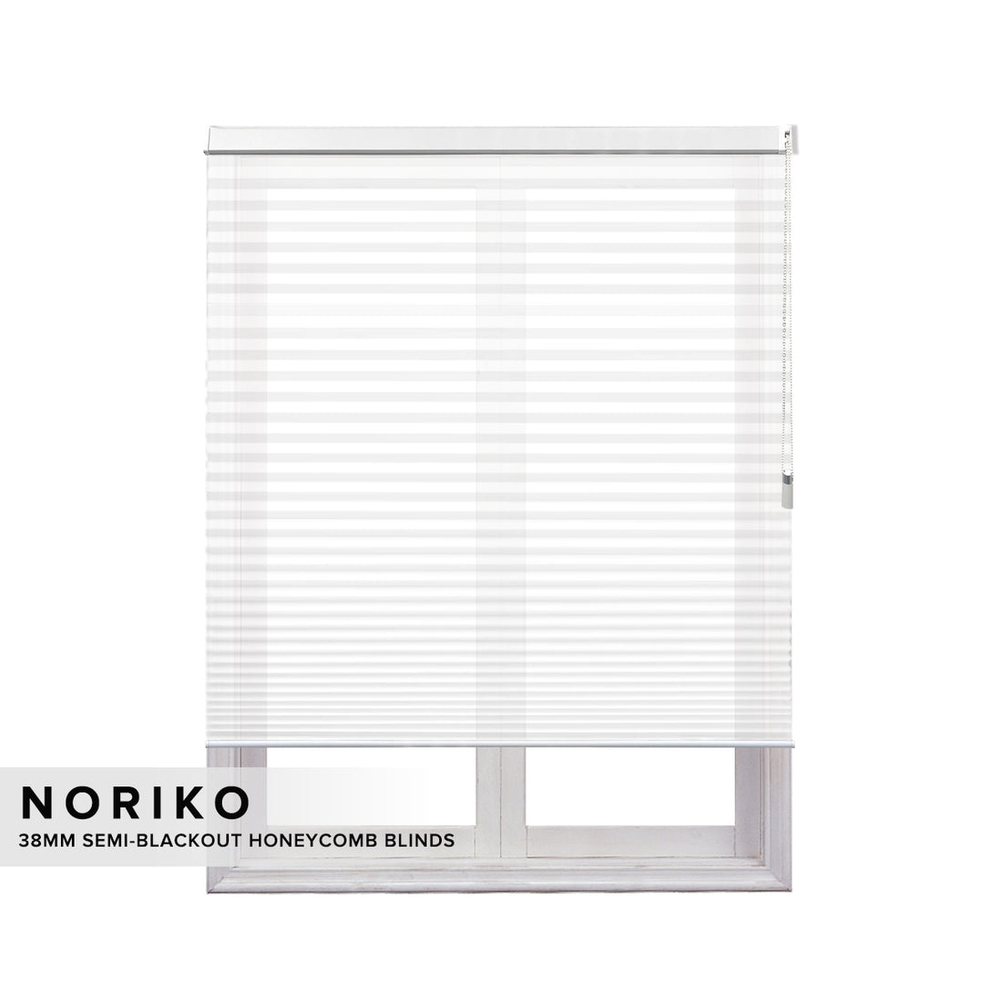 Noriko 38mm Semi Blackout Honeycomb Blinds Custom Made