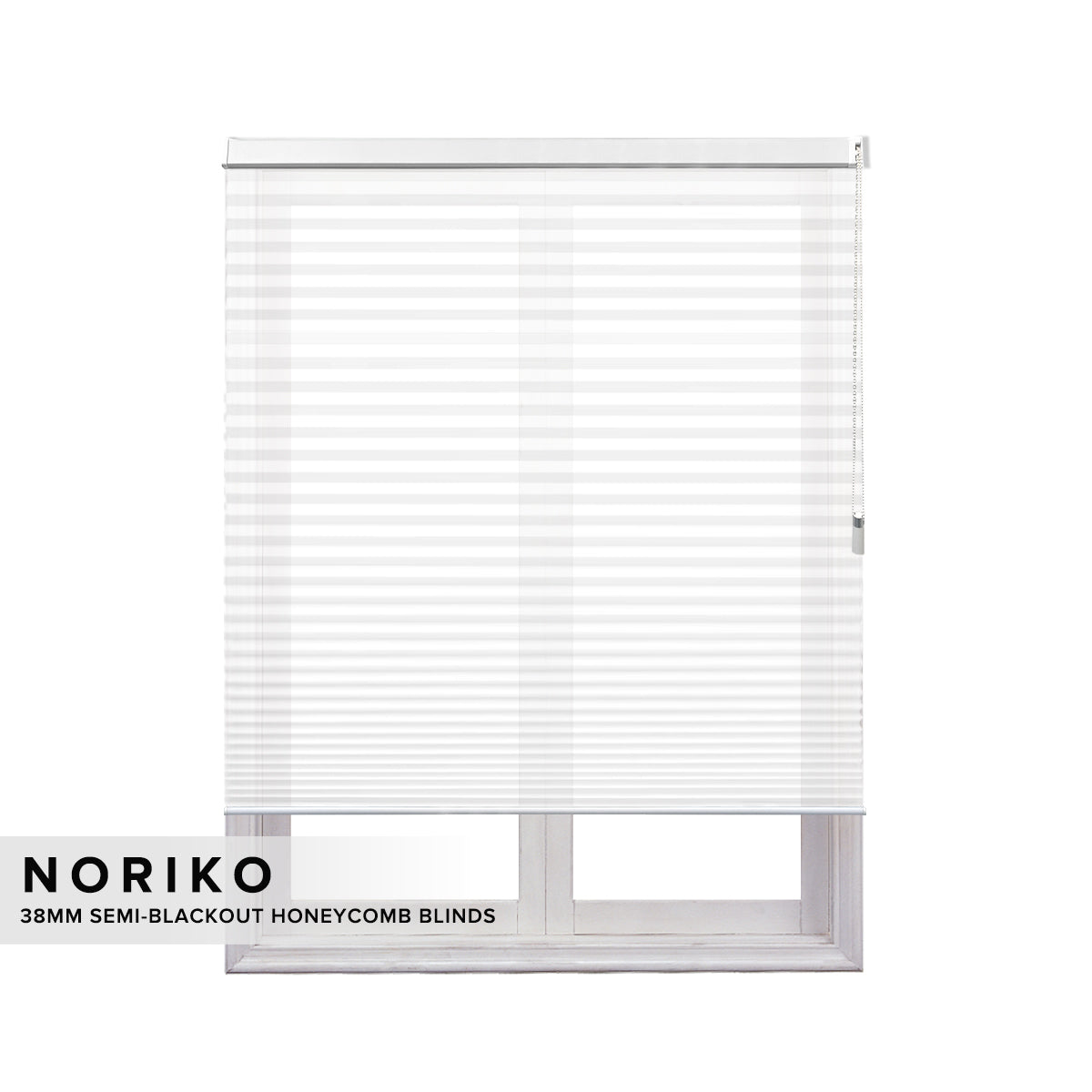 Noriko 38mm Semi Blackout Honeycomb Blinds Custom Made