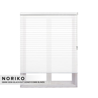 Noriko 38mm Semi Blackout Honeycomb Blinds Custom Made