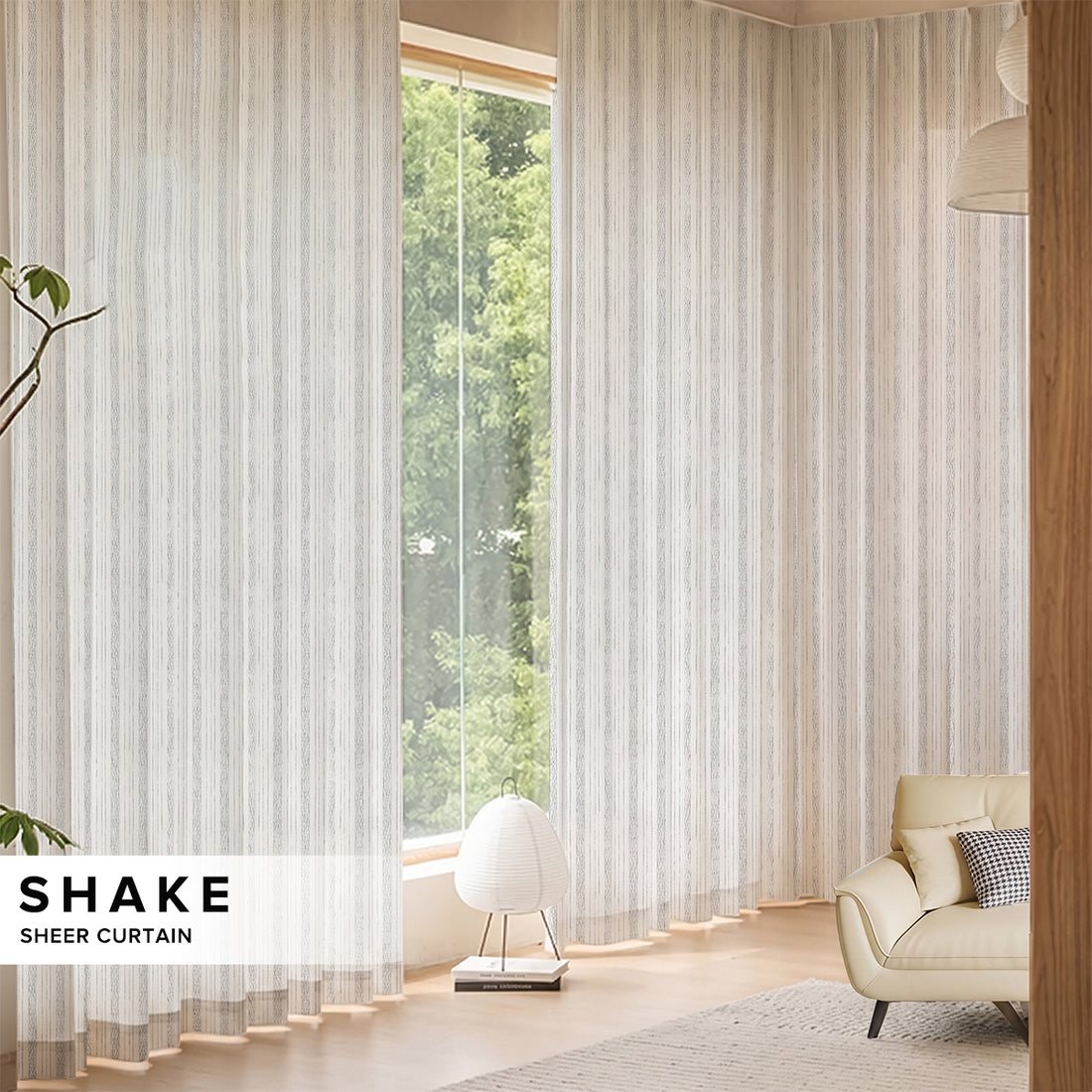 Shake Langsir Sheer Tempahan