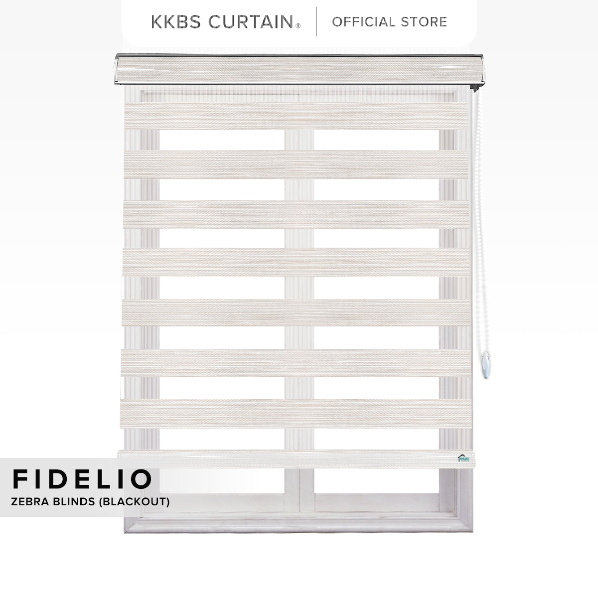 Fidelio Blackout Zebra Blinds Custom Made