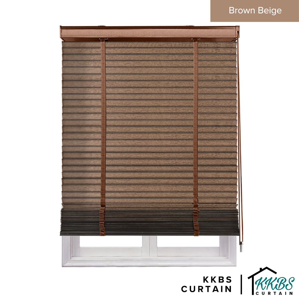 Calixto 50mm Timber Blinds / Wooden Blinds Custom Made