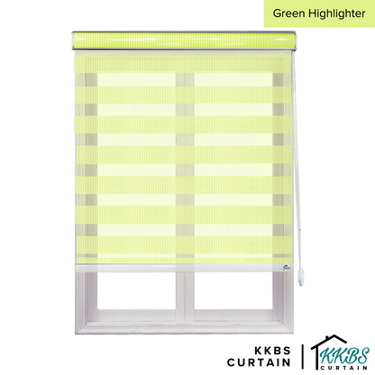 Maximo Semi Blackout Zebra Blinds Custom Made