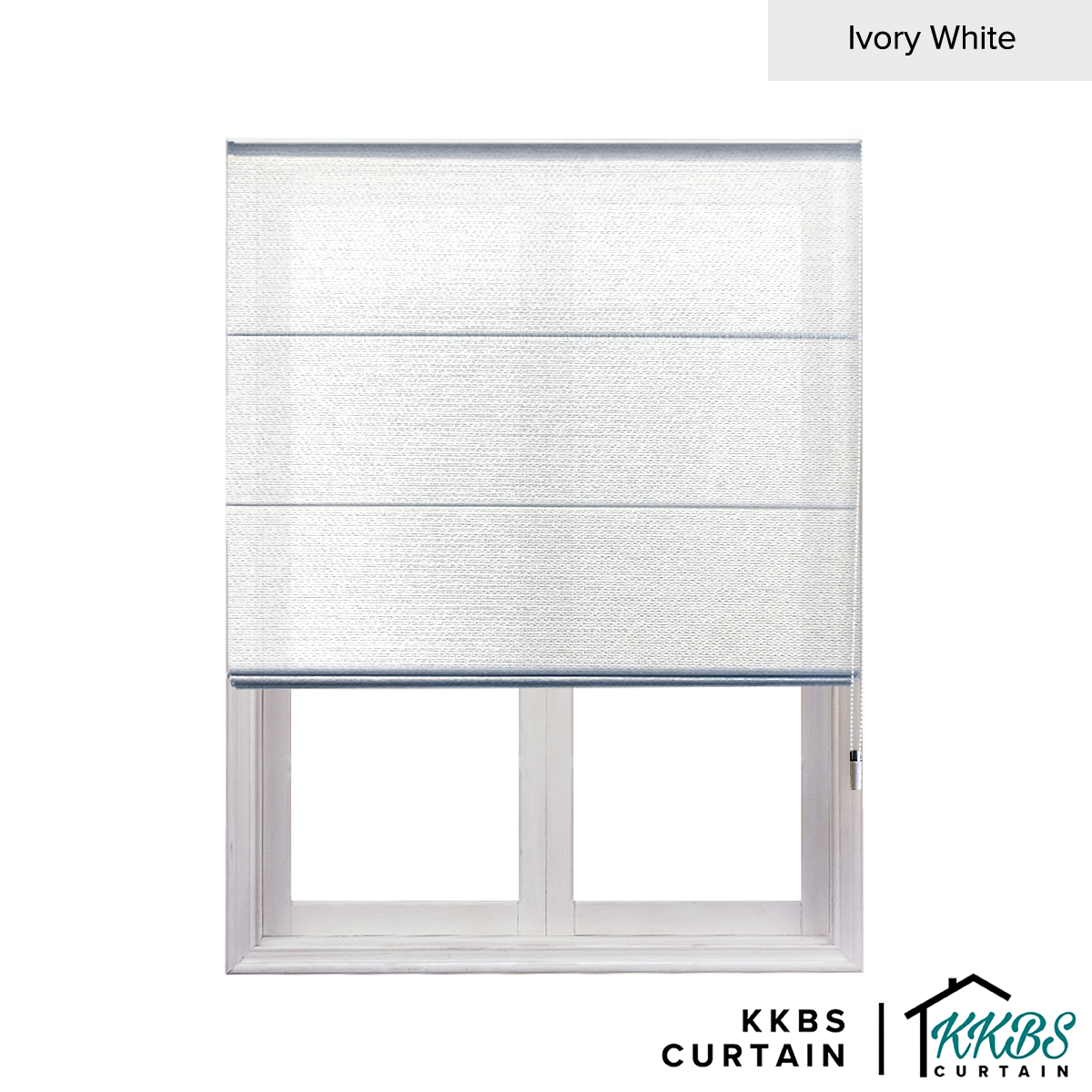 Tirai Rom Separa Blackout Luciano Halaman Dibuat Tersuai 2 