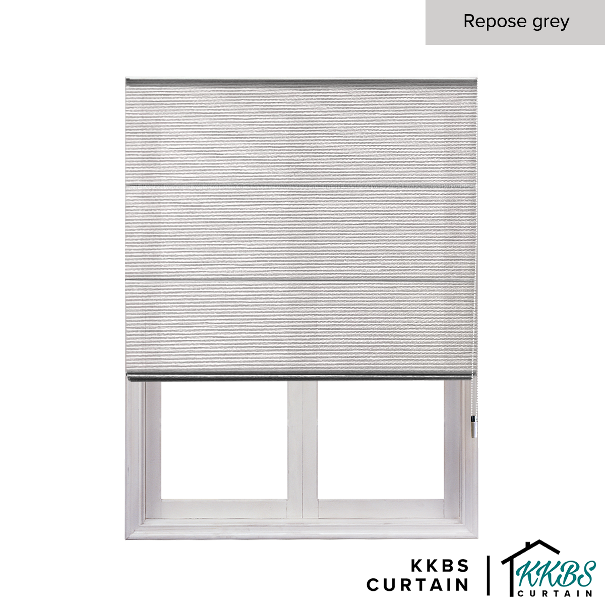 Tirai Rom Separa Blackout Luciano Halaman Dibuat Tersuai 2 