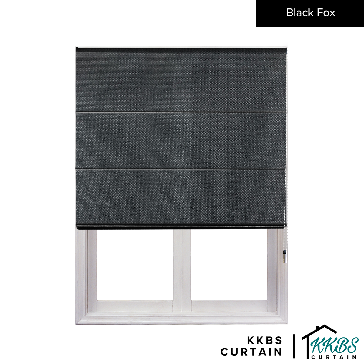 Tirai Rom Separa Blackout Luciano Halaman Dibuat Tersuai 2 