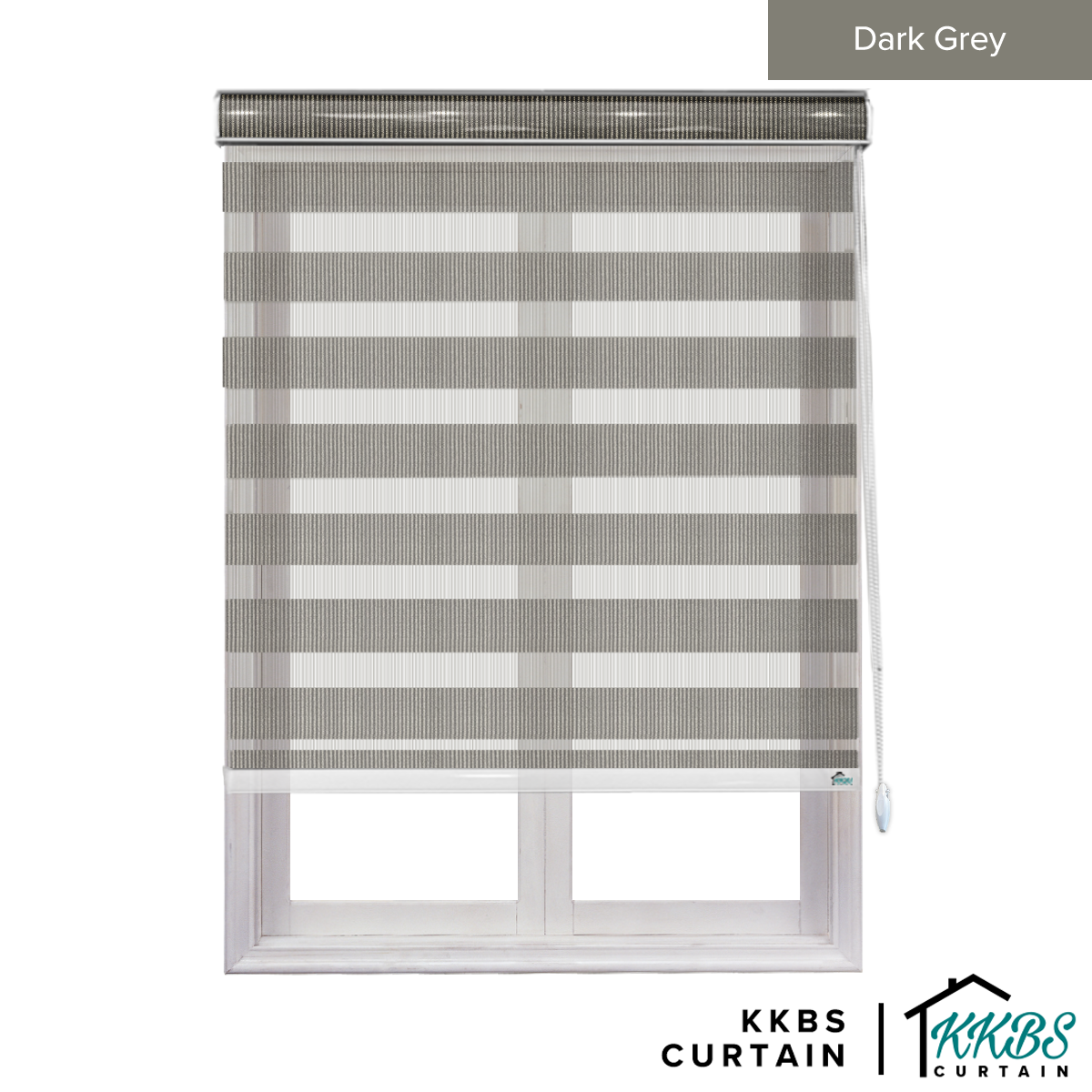 Maximo Semi Blackout Zebra Blinds Custom Made