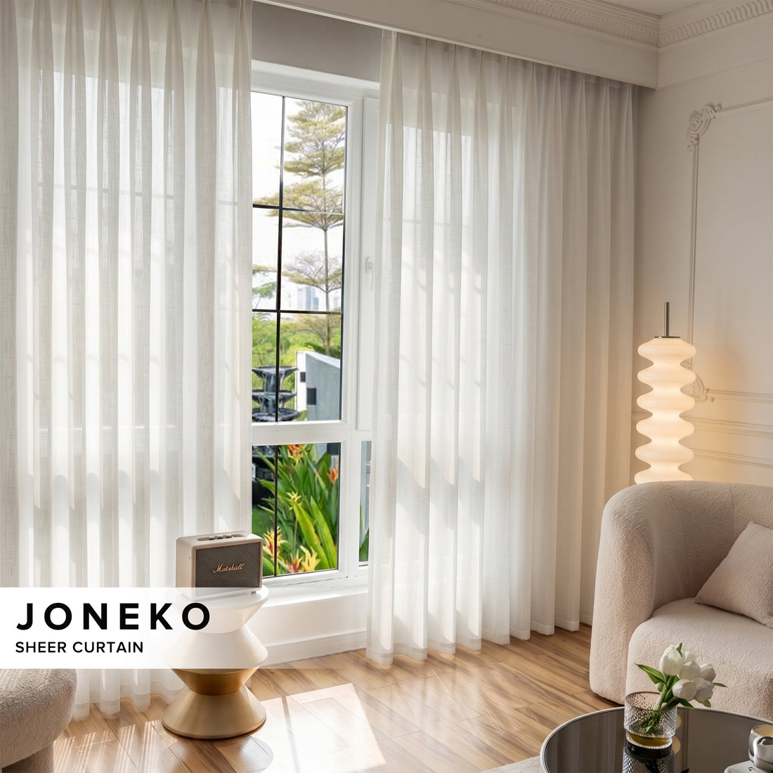Joneko Langsir Sheer Tempahan