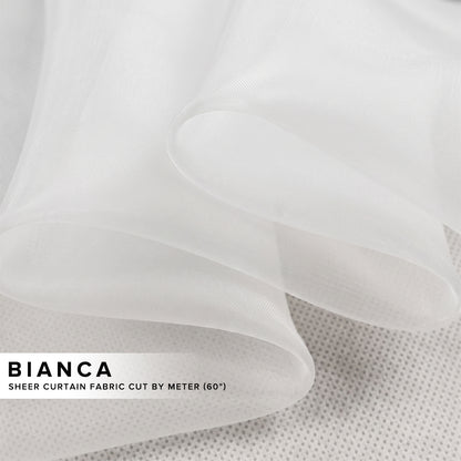 Bianca Sheer Fabric 60" Cut by Meter