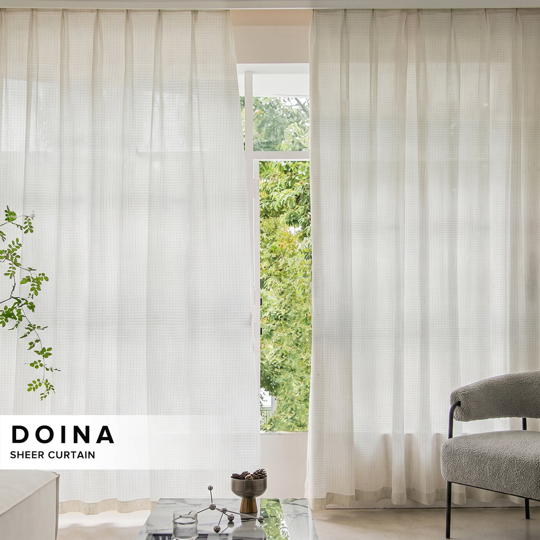 Doina Langsir Sheer Tempahan