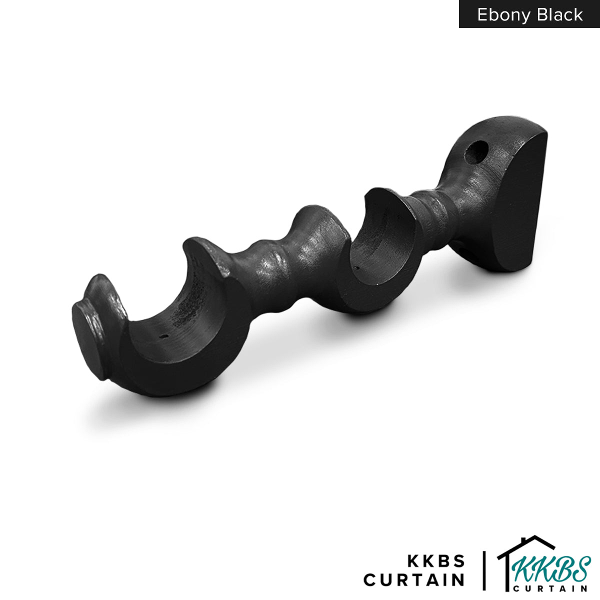 Cassedy Bracket Double Warna Hitam Ebony