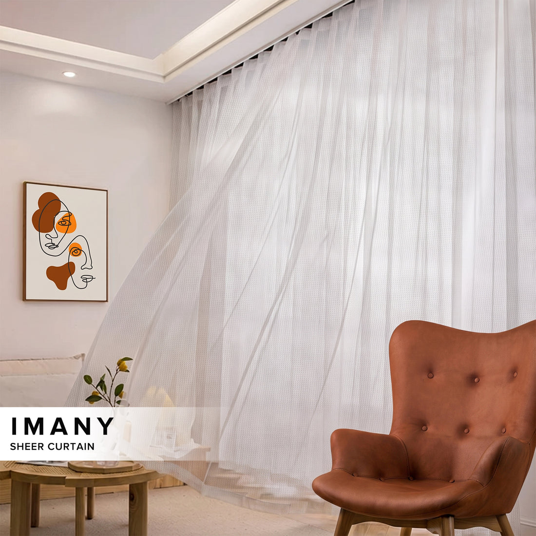 Imany Langsir Sheer Tempahan