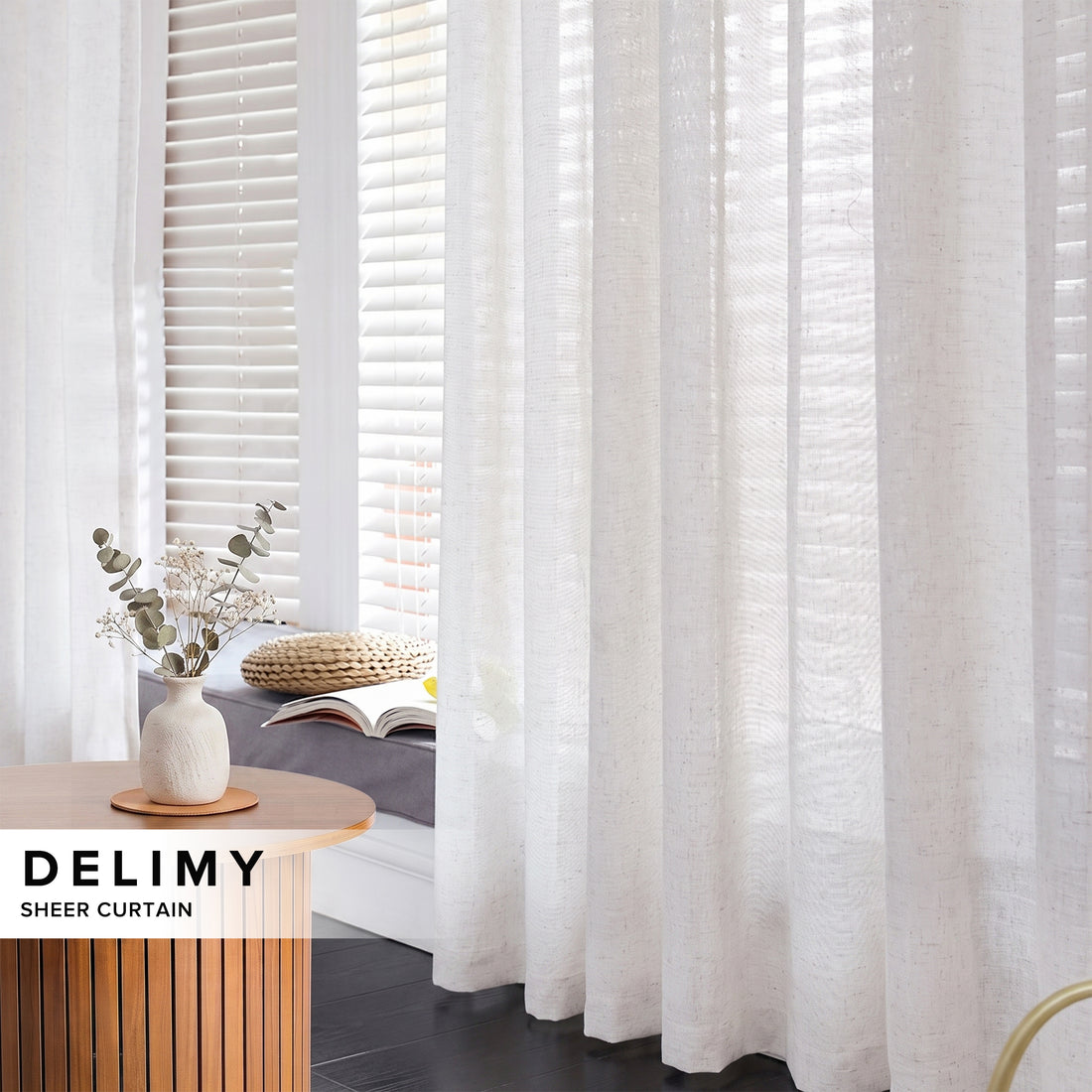 Delimy Langsir Sheer Tempahan