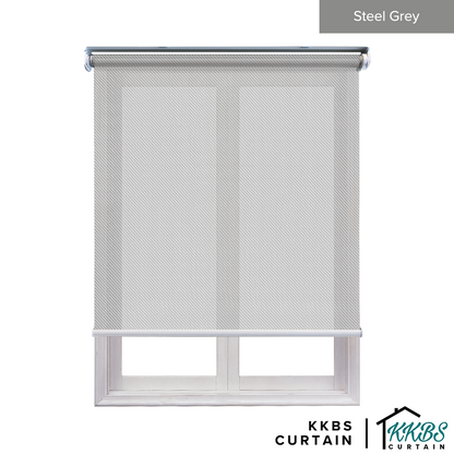 Cesario Sunscreen Roller Blinds Dibuat Tersuai 