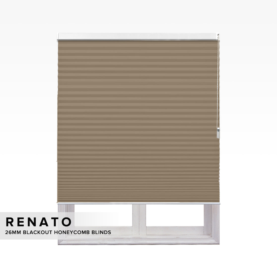Renato 26mm Blackout Honeycomb Blinds Custom Made