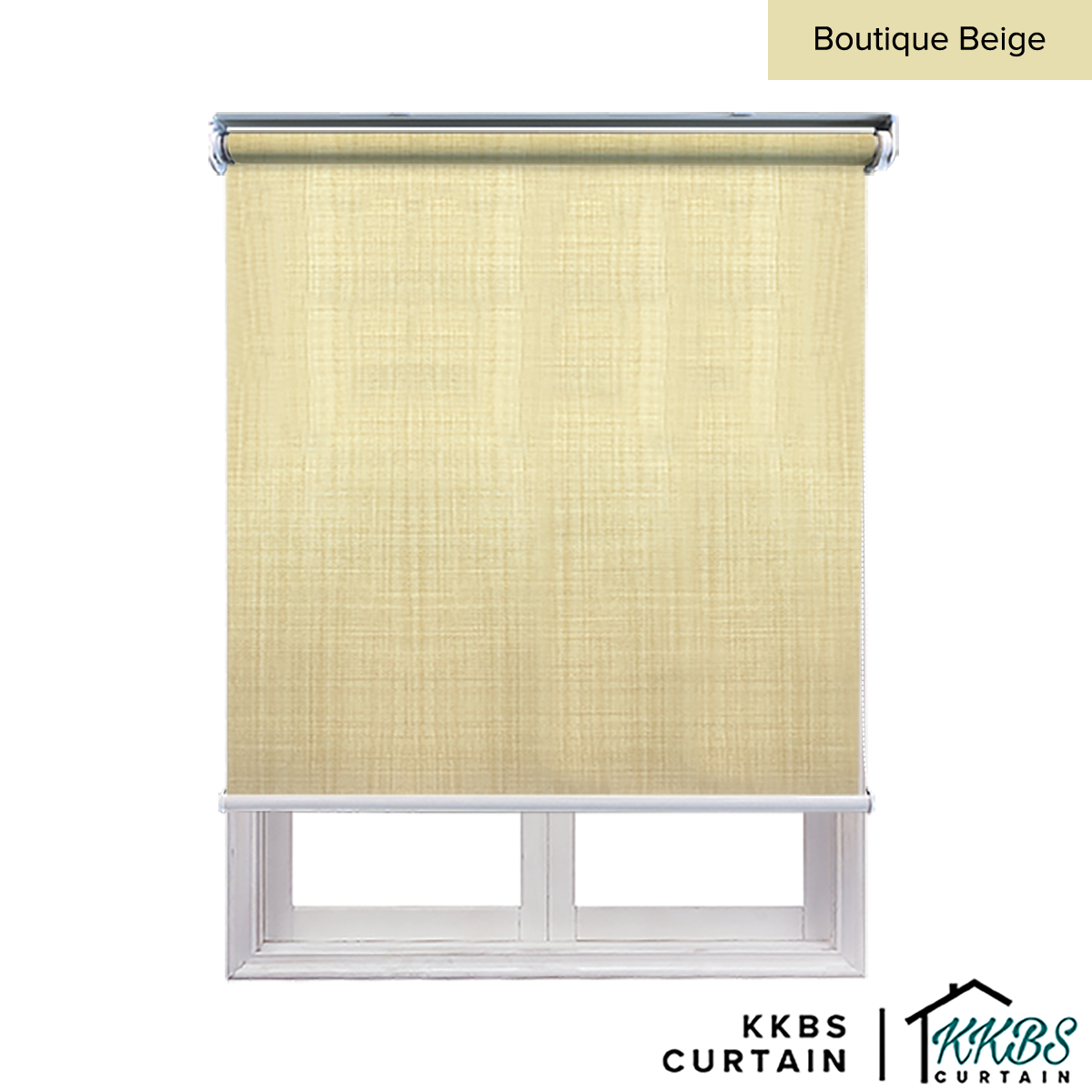 Amelio 100% Blackout Roller Blinds Dibuat Tersuai 