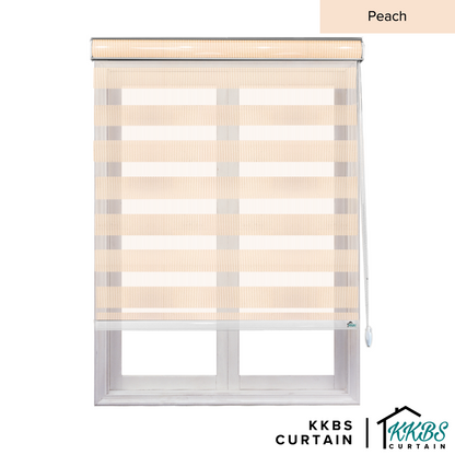 Maximo Semi Blackout Zebra Blinds Custom Made