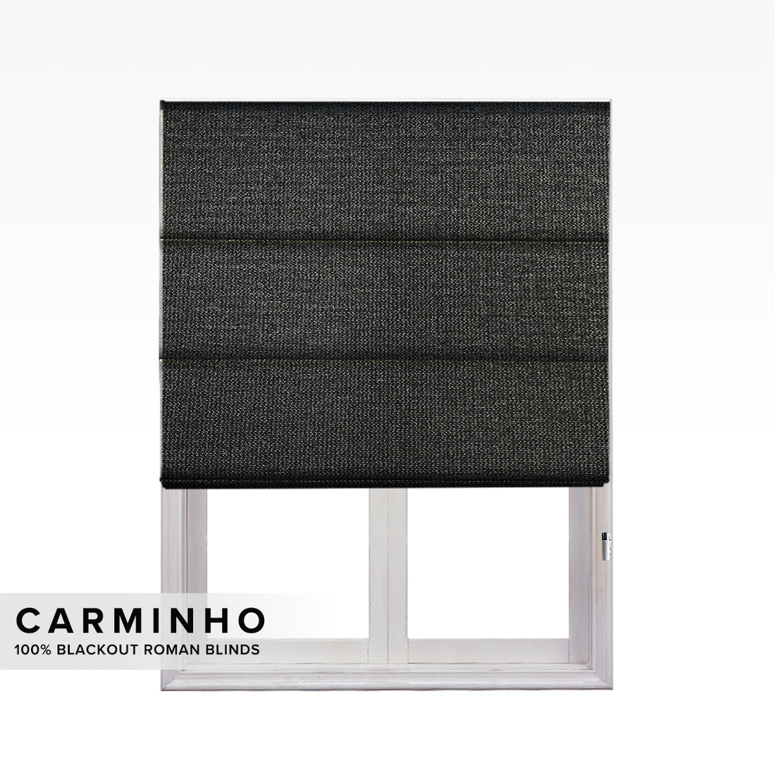 Carminho 100% Blackout Roman Blinds Custom Made