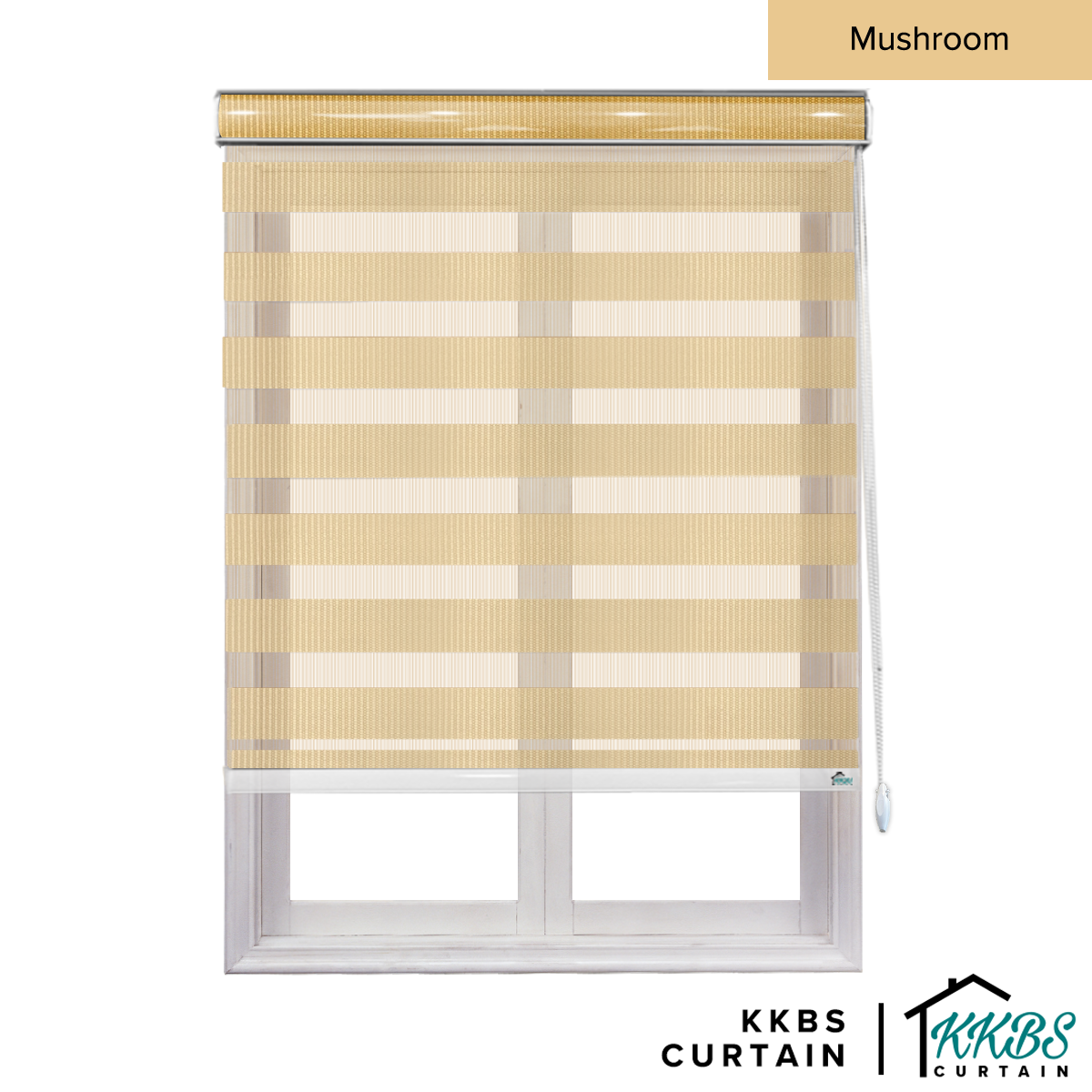 Maximo Semi Blackout Zebra Blinds Custom Made