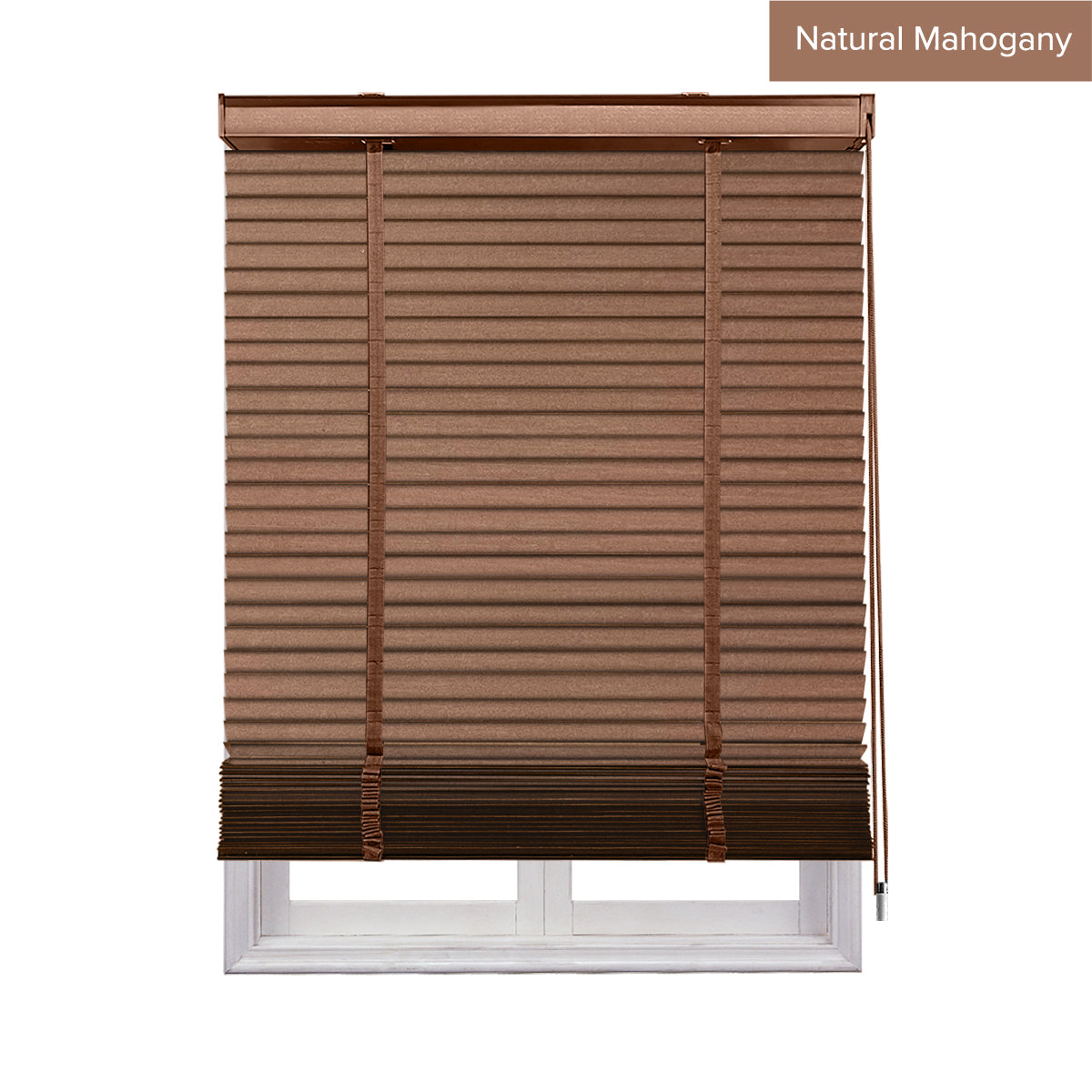 Nezuko 50mm Waterproof Faux Wood Blinds Custom Made