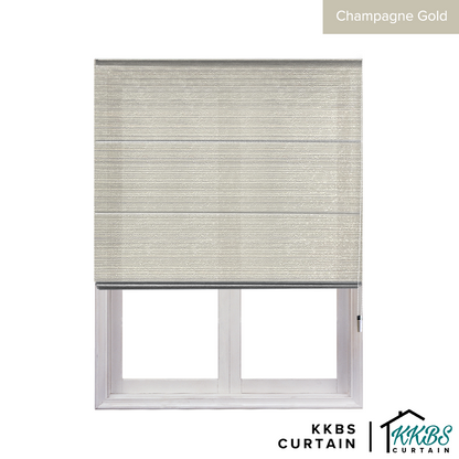 Tirai Rom Separa Blackout Luciano Halaman Dibuat Tersuai 2 