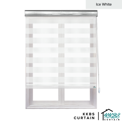 Maximo Semi Blackout Zebra Blinds Custom Made