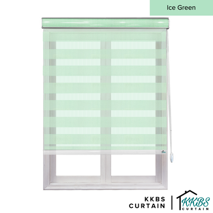 Maximo Semi Blackout Zebra Blinds Custom Made