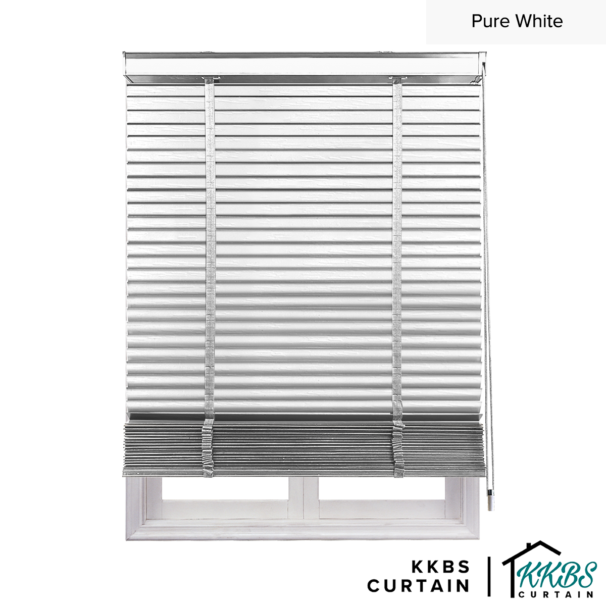 Tirai Kayu Tiruan 35mm Alessio Kalis Air Dibuat Tersuai 